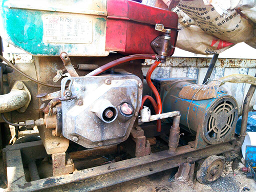 彰武单杠柴油机发电机出租